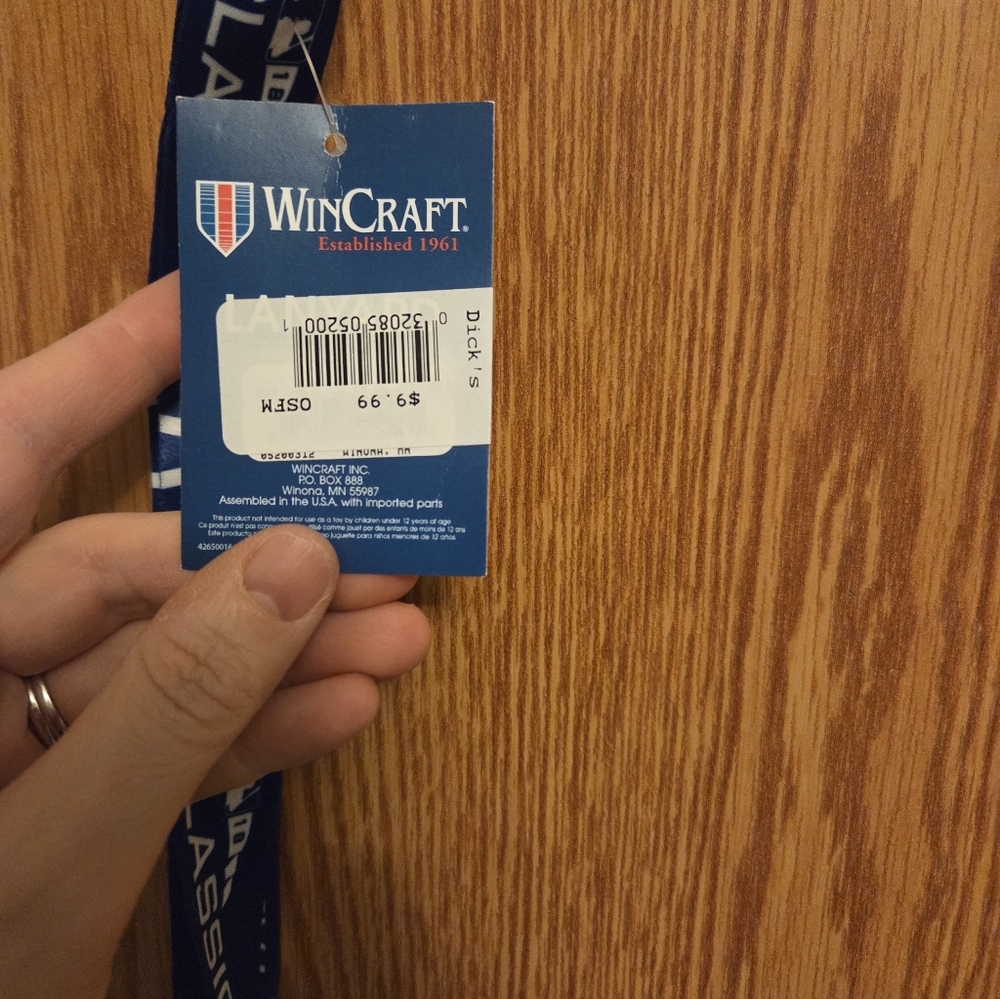 Wincraft Los Angeles Dodgers Lanyard NWT - Picture 4 of 4